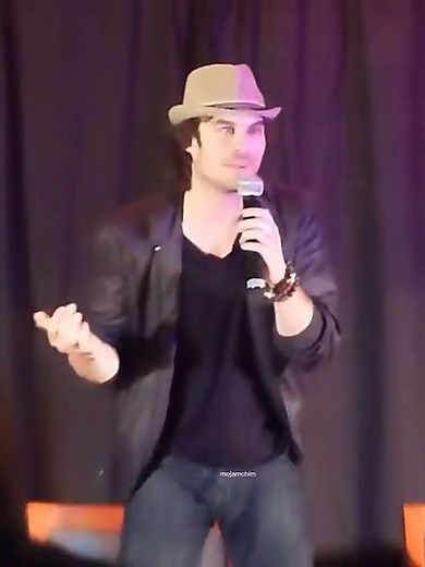 Ian Somerhalder showing Damon dance scene 🙂 #iansomerhalder #damonsalvatore