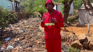 MMC of Environment Obakeng Ramabodu cleaning up ward 10 Mamelodi, an illegal dumping site in the informal settlement. 16 Sep 2025 #newsnexussa #news | News Nexus SA