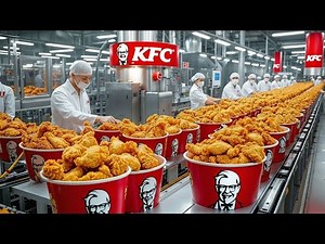 Inside the KFC Factory: The Complete Journey From Fresh Chicken to Crispy Perfection (Full Process)