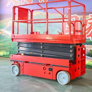 [Hot Item] Battery Fully Automatic Scissor Lift Platform Compact Type Scissor Lift