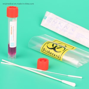 [Hot Item] Disposable Medical Vtm Sample Collection Tubes Kit for Specimen Testing