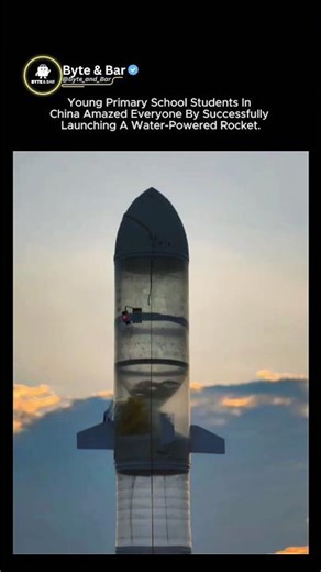 Young Primary School Students in China Launch a Water-Powered Rocket 🚀