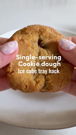11K views · 380 reactions | Next time you make a batch of homemade cookies, don’t bake them all at once! Freeze some in an ice cube tray so that you’ll have single-serve cookies when a sweets craving hits  This will also prevent any cookies going stale and ending up in the trash. These can stay good in the freezer up to 2 months. #foodwastehacks #cookiedough #kitchenhack #sustainableliving #zerowasteliving #cookiemix #nofoodwaste | Zero Waste Cartel | Facebook