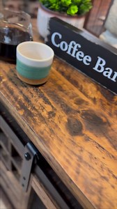 6.4K views · 16 reactions | JUST RELEASED: New Coffee Bars % real wood @ RusticFurnitureDepot.com #rusticdecor #rusticfurnituredepot #woodenfurniture #coffeebardecor #modernfarmhouse #coffeetime #realwood #farmhousedecor #rustic #farmlife #modern | Rustic Furniture Depot | Facebook