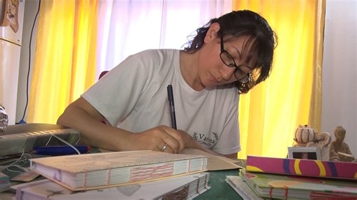 Arte Zen: encuadernación artesanal. | CPEtvCanal2