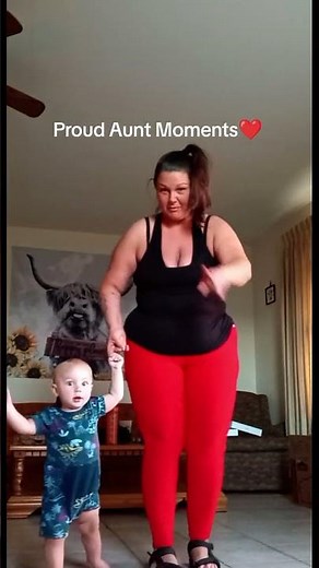 Proud aunt moments: watching little ones learn to walk