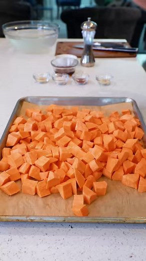 4.9K views · 63 reactions | Easy Maple Glazed Roasted Sweet Potatoes for Thanksgiving! I LOVE thus recipe!! https://tatyanaseverydayfood.com/maple-glazed-sweet-potatoes/ | Tatyana's Everyday Food | Facebook