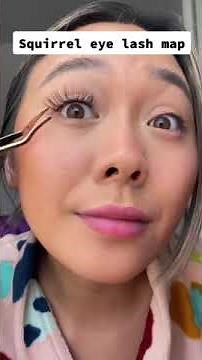 Squirrel eye lash map