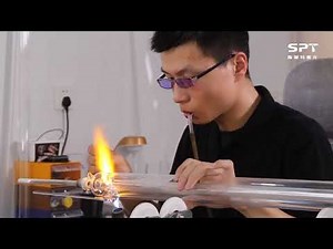 Producing of CO2Laser Glass Tube