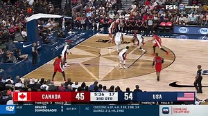 LeBron and Curry connect for the alley-oop 🤝 | Sportsnet