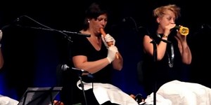 Vienna Vegetable Orchestra breaks world record by playing with food