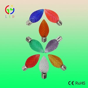 [Hot Item] Outdoor IP Class LED C7 C9 Roofline String Light Replacement Bulbs