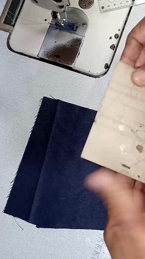 Assembling breast pocket of security guard uniform sewing tutorial. #followerseveryonehighlights #followersreelsfypシ゚viralシfypシ゚viralシalシ #viralvideoシ #followers #followme #facebook #eduardostailoringvlog | Eduardo's Tailoring Vlog
