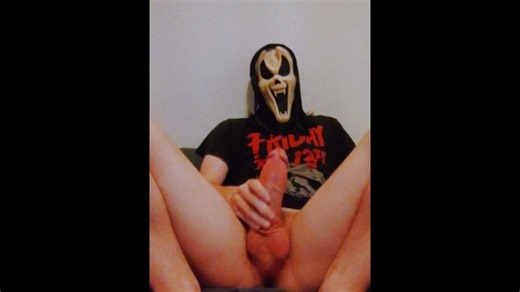 BareBonesy Beats His 8 inch Monster Cock to Death and Cums for Friday the 13th