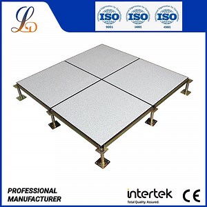 [Hot Item] HPL/PVC Anti-Static Steel Cementitious Composite Raised Floor Factory Price Control Computer Rooms