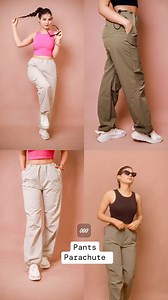 5.2K views | Pantalon Parachute a 55DT⭐️ Couleurs : Noir, Camel, Beige, Gris, Militaire Tailles : 34,36,38,40,42 7DT Frais de livraison  #parachutepants #trendy #newcollection #large | Question Mark ? | Facebook