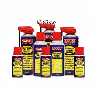 [Hot Item] Sanvo Universal Rust Remover High Quality Car Care Product 400ml Can OEM All-Purpose Rust-Proof Lubricating Loose Rust Aerosol