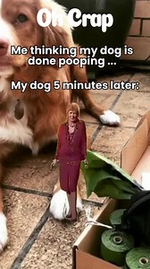 Just when you thought it was safe to put the Oh Crap poop bag away… #dogstagram #instadog #pet #doglover #dogoftheday #petstagram | Oh Crap | Facebook