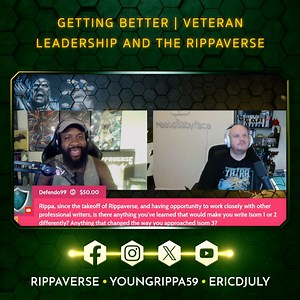 Getting Better | Veteran Leadership and the Rippaverse | Eric July