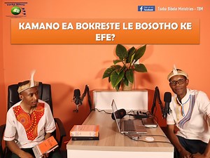 1.4K views · 56 reactions | IKUTLE SEFUBA KA BOSOTHO BA HAU! Uka shebella khatiso e feletseng kalaneng ea rona ea YouTube moo moeti oa rona a manollang kamano ea Bokreste le Bosotho ka ho tobetsa link ena: https://youtu.be/rBsTy9Jj1fI | Tseba Bibele Ministries -TBM | Facebook