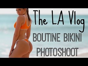 BoutineLA Bikini Shoot BTS | The LA Vlog