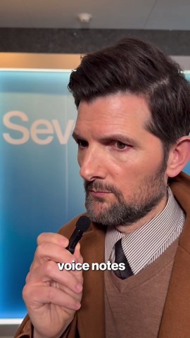 'Severance's Adam Scott Says Kristen Bell & Dax Shepard Sent Him Another Nasty Voice Note