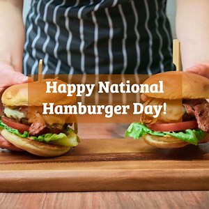 Happy National Hamburger Day! Shop in-store or online at Foodtown to pick up all the ingredients you need to make the perfect burger from scratch, or grab some from our hot food section. | Foodtown