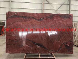 [Hot Item] Luxury Stone Ruby Red Gaya Red Granite Marble Slab for Wall and Floor