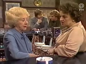 Coronation Street - 1st September 1982. Annie is intrigued to see Fred with Mrs Chadwick. #DorisSpeed #AnnieWalker #FredFeast #FredGee #SueJohnston #MrsChadwick #CoronationStreet #ClassicCoronationStreet #ClassicCorrie #Classic #Corrie #TheRoversReturn #RoversReturn #Weatherfield | Doris Speed Fans