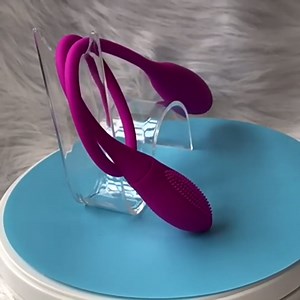 Double Penetration Dildo Vibrator for Couple,Multi-Speed Rechargeable Vibrator Anal Vagina Women Men Gays Dildo Sex Toys Watereproof