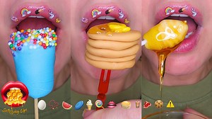 231K views · 5.2K reactions | ASMR satisfying eating emoji food...