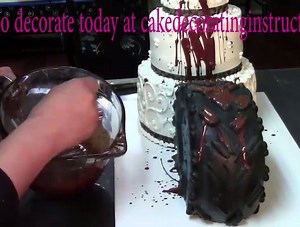 Tire Cake in Buttercream- Cake Decorating! By: The Art of Frosting | MetDaan Cakes