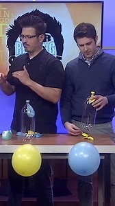 Impossible Balloon in a Bottle Inflation Trick #stem #science #trick | Science Experiments