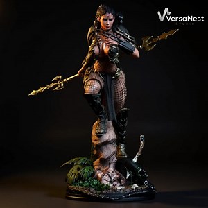 Machiko Noguchi Predator STL | Multiple Scale Statue | Non-supported | Sci-fi Female Hunter 3D Print Model | Resin Printable Figure - Etsy