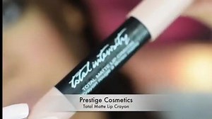 💋 •TOTAL MATTE LIP CRAYON -NO MATTER WHAT $ 9.50 Luxurious ultra-creamy and high pigment matte lip color Glides smoothly and renders full and lasting color registration in a single stroke. Designed with a special matiffying agent that instantly fills in lines and delivers ultra matte finish. Get The Nude Gal Look!💄👄 Like @trendyyusufi Great Video. Available at www.prestigecosmetics.com | Prestige Cosmetics