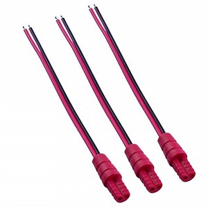 [Hot Item] 16AWG Parallel Cable Waterproof 2pin Male Plug Connector for Hardwire LED Strip Custom Wire Harness