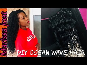 How To DIY Crochet Ocean Wave Hair