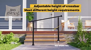 Handrails for Outdoor Steps (1 Step, 1)