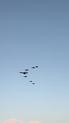 Super Bowl Flyover Practice: Behind the Scenes