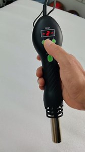 Hot Air Rework Station, Electronics Soldering Heat Gun, 500°C(932°F) Temperature Control, SMD Rework Tool with Air Volume Control