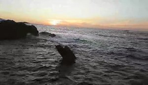 غروب الشمس🌊☀️ من شاطئ #تامزيتة #بحجرة_النص | Radio Tipaza اذاعة تيبازة