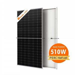 [Hot Item] High-Efficiency 510W Mono Solar Panel Kit for Homes