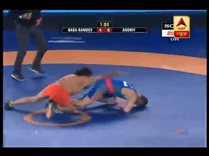 Ramdev defeats Olympic wrestling medalist in Patanjali Pro-Wrestling league