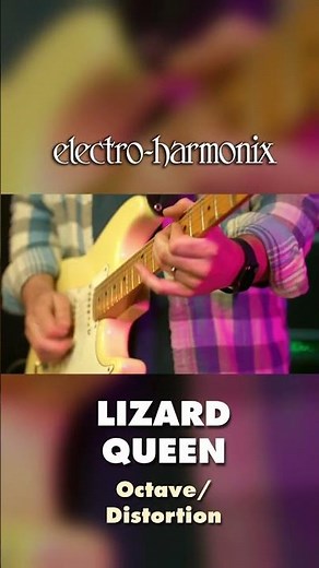 EHX Lizard Queen Octave Fuzz Pedal Demo