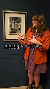 Marketing and communications staff member Kelli Huggins shares her favorite piece in the exhibition M.C. Escher: Infinite Variations. Diploma Tijdelijke Academie, Eindhoven, 1945. M.C. Escher (1898-1972) From the private collection of Paul and Belinda Firos of Athens, Greece. This exhibition was provided by PANART. | Fenimore Art Museum