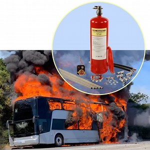 [Hot Item] ECE R107 Foam Automatic Fire Suppression System for Bus Engine