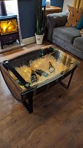 Whiskey Barrel Coffee Table - Etsy UK