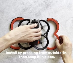 Drone 2.0 Prop Guard with Bumper Compatible with DJI Avata