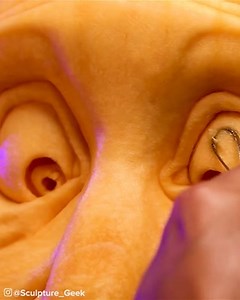 How to Carve a 3D Pumpkin Special thanks to: https://www.youtube.com/c/SculptureGeek https://www.instagram.com/sculpture_geek/ | BuzzFeed Video