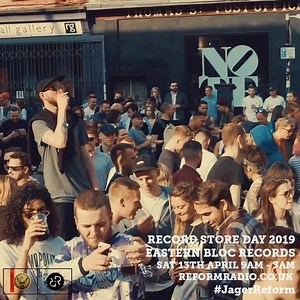 We're buzzing to announce we'll be back at Eastern Bloc Records for Record Store Day UK 2019. Vist the Record Store Day & Night at Eastern Bloc event page for full details of sets but we've got 18 hours of the stuff, Jägermeister cocktails, amazing food and RSD selections from the EBloc team. It's going to be madness, come join or listen live, reformradio.co.uk #JagerReform | Reform Radio